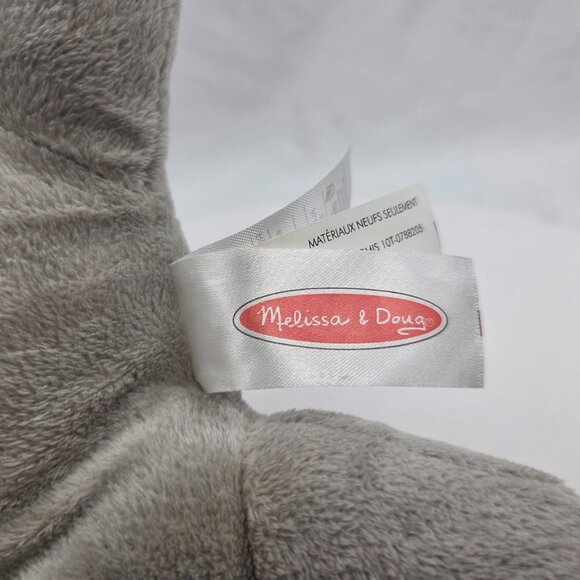 Melissa & Doug 9” Cat Plush Gray Kitty Laying Down Stuffed Animal Toy - Picture 8 of 8